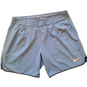 NIKE DRI-FIT Sky Blue Shorts - Size Large